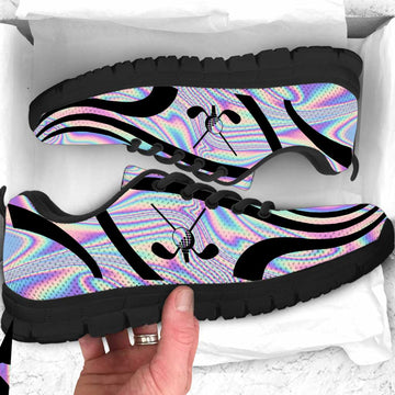 Holographic Shoes, Golf Shoes For Men And Women, Gift For Golf Lovers