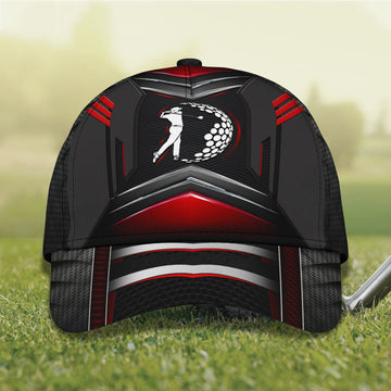 Custom Golf Cap, Personalized Name 3D Cap, Gifts For Golfers