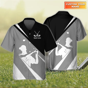 Golf- Personalized Name 3D Hawaiian Shirt