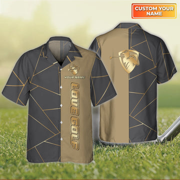 Golf - Personalized Name 3D Hawaiian Shirt For Golfers