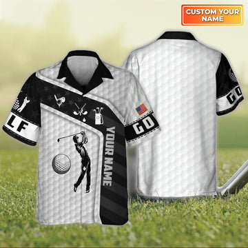 Golf - Personalized Name 3D Hawaiian Shirt