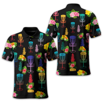 Disc Golf Custom Golf Polo Shirt, Gift For Golfers, Golf Gift For Men