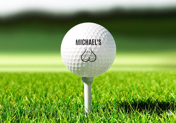 Personalized Funny Golf Balls, Golf Decor, Golf Gift For Men